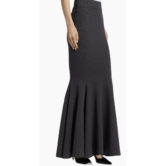 Norma Kamali Jersey Fishtail Maxi Pull On Skirt Size Small NWT - Picture 3 of 9
